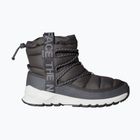Női téli csizma The North Face Thermoball Lace Up WP anthracite grey/white ash