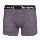Férfi termoaktív boxeralsó Smartwool Merino Boxer Brief Boxed purple storm heather