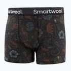 Férfi termoaktív boxeralsó Smartwool Merino Print Boxer Brief Boxed black paisley