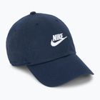Nike Club Unstructured Futura Wash obszidián/fehér baseball sapka