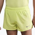 Férfi futónadrág Nike Fast Dri-Fit Brief Lined 3" light lemon twist/black