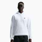 Férfi pulóver Nike Club Pullover Hoodie white/white/black