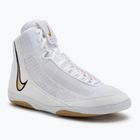 Nike Inflict 4 birkózócipő fehér/metálarany/fotópor/fekete