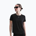 Női edzőpóló Nike One Classic Dri-Fit fekete/fehér