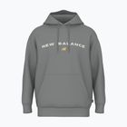 Férfi New Balance Reimagine Fleece Hraphic Hoody slategrey pulóverek
