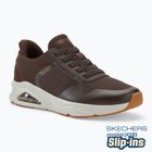 Férfi cipő SKECHERS Uno Tres-Air Necessairy Comfort chocolate