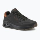 Férfi cipő SKECHERS Uno Suited On Air black/chestnut