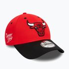 Baseballsapka New Era Side Patch 940 Bulls red