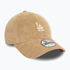 Baseballsapka New Era Cord 920 La Dodgers med beige