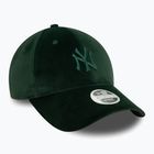 Női baseballsapka New Era Velour Midi 9FORTY New York Yankees dark green