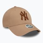 Női baseballsapka New Era Metallic 9FORTY New York Yankees beige