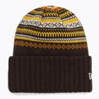 Női téli sapka New Era Rail Isle Cuff Knit Beanie dark brown