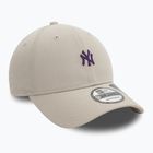 Baseballsapka New Era Repreve Mini Logo 9FORTY New York Yankees light beige