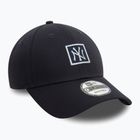 Baseballsapka New Era Metallic Patch 9FORTY New York Yankees navy