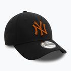 Baseballsapka New Era League Essential 9FORTY New York Yankees black
