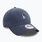 Baseballsapka New Era Cord Patch 9FORTY Los Angeles Dodgers dark blue