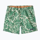 Patagonia Baggies női rövidnadrág 5" méhek és virágok/szívlevél zöld