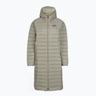 Női pehelydzseki Patagonia Recycled Down Sweater Parka river rock zöld színben