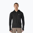 Férfi Patagonia R1 Hybrid Pullover Softshell kabát fekete