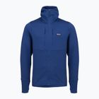 Férfi Patagonia R1 Thermal Full Zip Hoody clement kék trekking pulóver