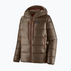 Férfi Patagonia Fitz Roy Down Hoody kabát marlow barna