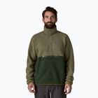 Férfi Patagonia Retro Pile 1 / 2 Snap P / O régi növekedés zöld trekking pulóver