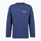 Patagonia férfi Lightweight Unity Fitz Wildrise Crew pulóver clement kék