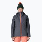 Női Patagonia Insulated Powder Town smolder kék w / narancs héj esőkabát