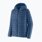 Férfi Patagonia Down Sweater Hoody pehelydzseki clement blue