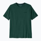 Férfi Patagonia P-6 Logo Responsibili-Tee kaszkádzöld póló