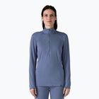 Női Patagonia Cap Thermal Weight Zip Neck pulóver clement kék