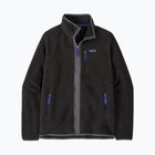 Férfi túrapulóver Patagonia Retro Pile fekete/kovácsszürke