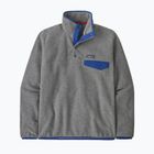 Férfi Patagonia LW Synch Snap-T P / O nikkel w / clement kék trekking pulóver