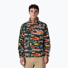 Patagonia férfi trekking pulóver LW Synch Snap-T P / O régi növekedés zöld