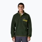 Patagonia férfi trekking pulóver LW Synch Snap-T P / O régi növekedés zöld