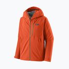 Férfi esőkabát Patagonia Granite Crest Rain coal orange