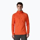 Férfi pulóver Patagonia R1 Ultralight Hoody coal orange