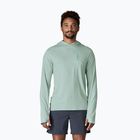 Férfi pulóver Patagonia Capilene Cool Sun Hoody thermal blue/thin ice x-dye