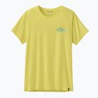 Női póló Patagonia Capilene Cool Daily Shirt - Boardshort Logo lemon zest