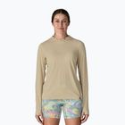 Női pulóver Patagonia Capilene Cool Ultra Hoody pumice/dyno white x-dye
