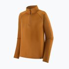 Férfi Termoaktiv pulóver Patagonia Capilene Midweight Zip Neck cinnamon brown