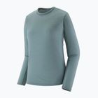Női Termoaktiv pulóver Patagonia Capilene Lightweight Crew blue sage