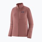 Női polár pulóver Patagonia R1 moonrise taupe