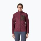 Női polár pulóver Patagonia R1 Air berry fig