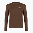 Férfi trekking longsleeve Patagonia Cap Cool Daily Hut Tripper LS berm brown - light berm brown x-dye