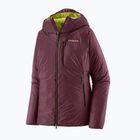 Női bélelt kabát Patagonia Das Light Hoody berry fig