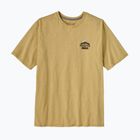 Férfi póló Patagonia Great Waves Responsibili-Tee lynx tan