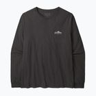 Férfi hosszú ujjú póló Patagonia Fitz Roy Foothills LS ink black
