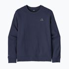 Férfi pulóver Patagonia Fitz Roy Massif Daily Crew New Navy
