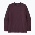 Férfi hosszú ujjú póló Patagonia P-6 Logo Responsibili berry fig